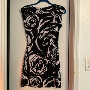 Black and white dress